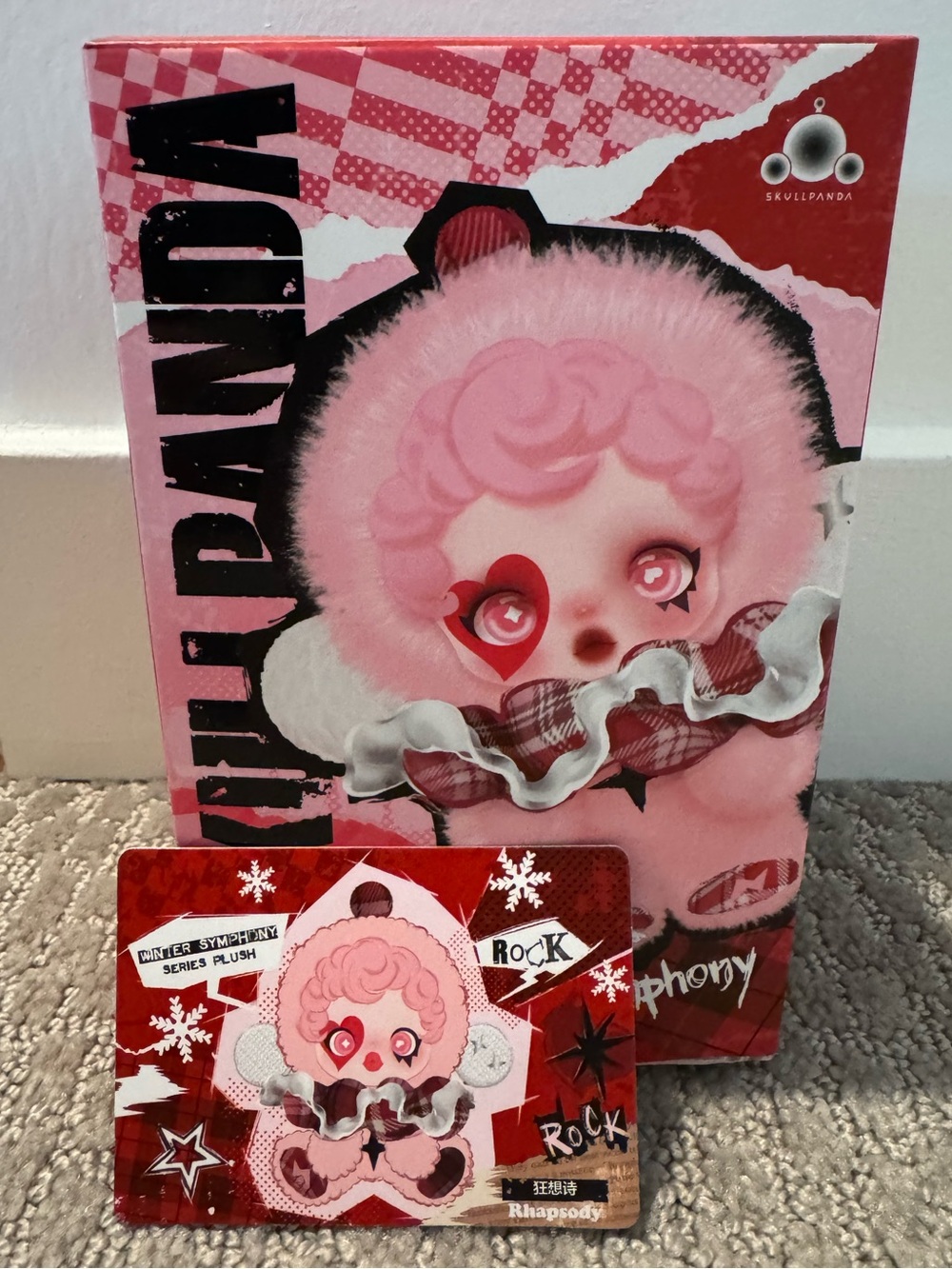 SKULLPANDA Winter Symphony - Rock - Confirmed - Keychain Plush